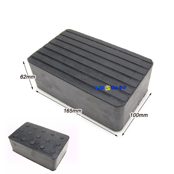 리프트고무(4주-62mm) 사각고무