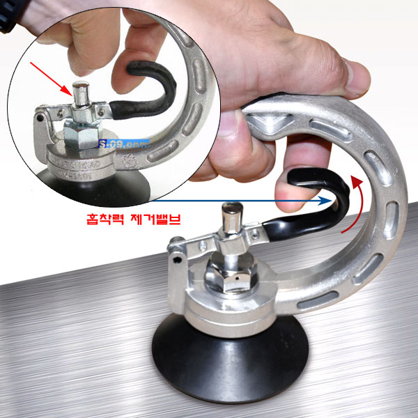판금흡착기(소) 75mm 진공흡착기