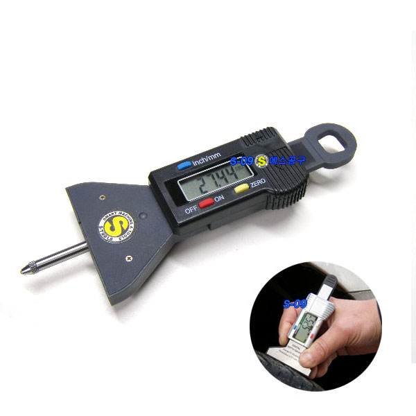 타이어마모게이지(디지털),타이어깊이게이지