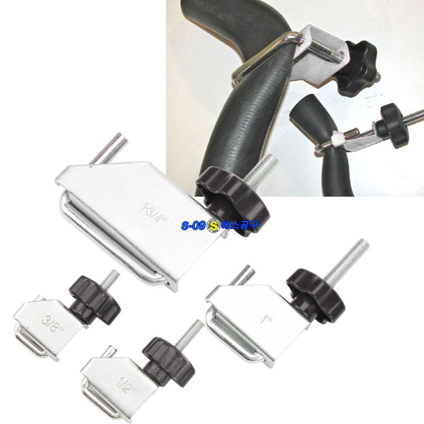 호스클램프 4PCS 호스핀처 클립 호스집게