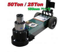 저상형 150mm 통통작기 50톤/25톤 2단 에어작기 에어잭