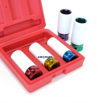 휠너트소켓세트 5PCS(17,19,21,22,23mm) 휠보호 커버렌치