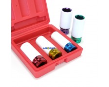 휠너트소켓세트 5PCS(17,19,21,22,23mm) 휠보호 커버렌치