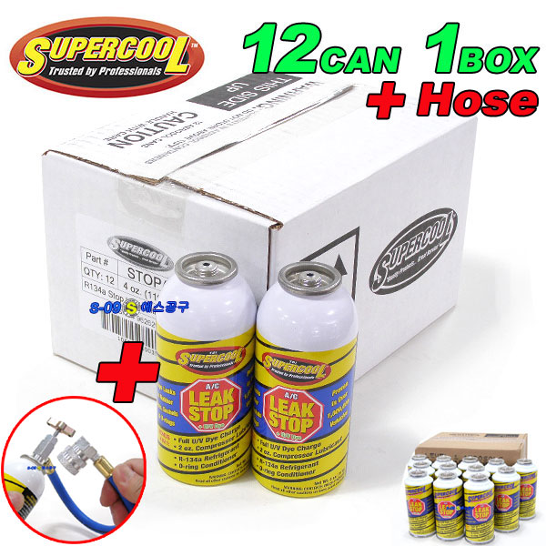 에어컨리크스톱(12캔1박스)+주입기