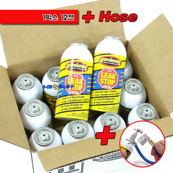에어컨리크스톱(12캔1박스)+주입기