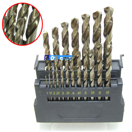 드릴날set(코발트)-19PCS