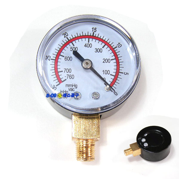 진공게이지 부압 마이티백 게이지
