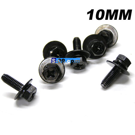 볼트(머리10mm-M6)/200개-스페럴/치부형