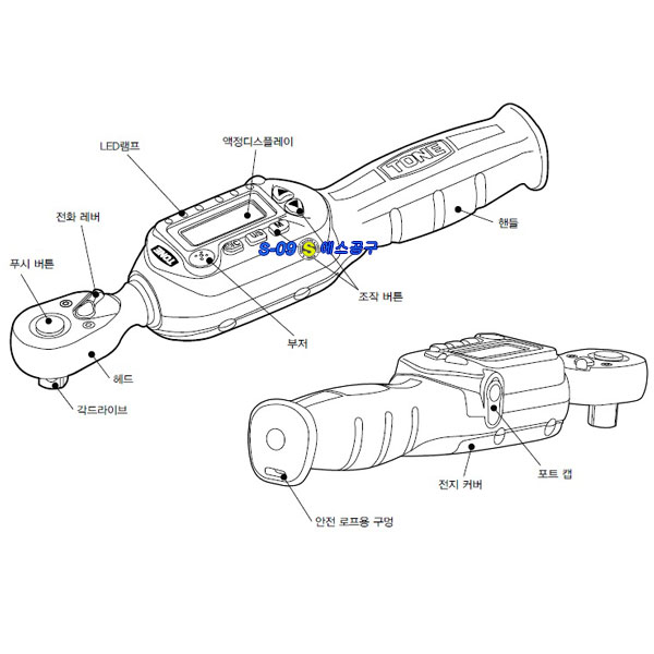 디지털토크렌치(3/8인치 12~60Nm)