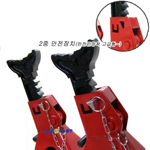 말목3톤(안전핀 고급형) 안전말목 작기받침대
