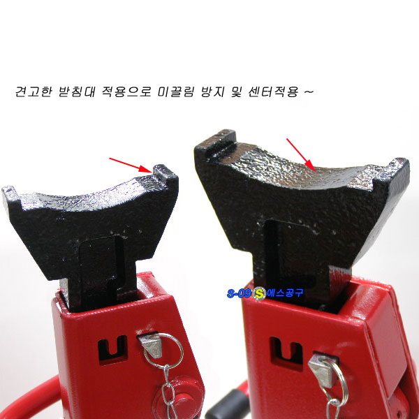 말목 6TON(2개1조) 작기받침대