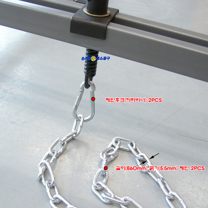 엔진홀더 엔진스텐드 엔진고정 거치대 국산 1705mm(L)