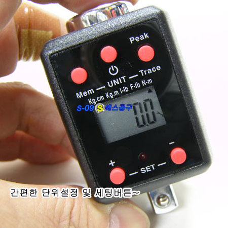 디지털토크렌치(3/8인치 27~135Nm),디지털토크아답터