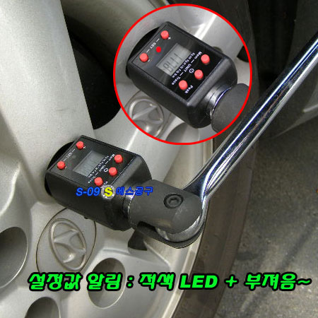 디지털토크렌치(3/8인치 27~135Nm),디지털토크아답터