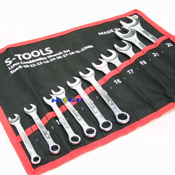 콤비네이션렌치세트(11pcs 보급형) 종합렌치세트