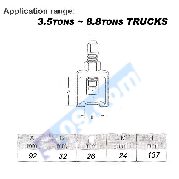 트럭볼조인트(32mm-트럭,수입차)풀러/오픈형