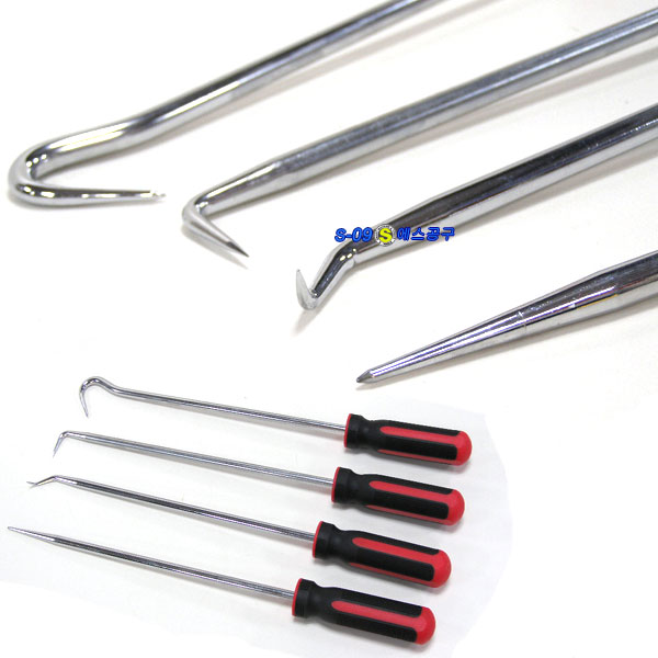 후크 송곳 엑스트라롱후크세트 4PCS (대형)