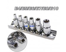 1/4인치 별소켓세트(E-타입) E4,5,6,7,8,10