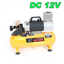오일레스 콤프레샤 2.5마력 12V 8L SKFD-D108-12V8L