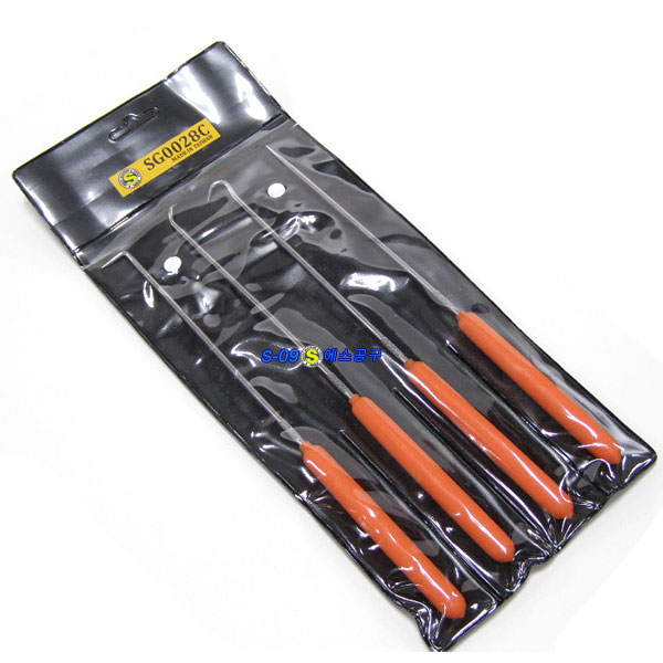후크 송곳 엑스트라롱후크세트 4PCS 픽업후크