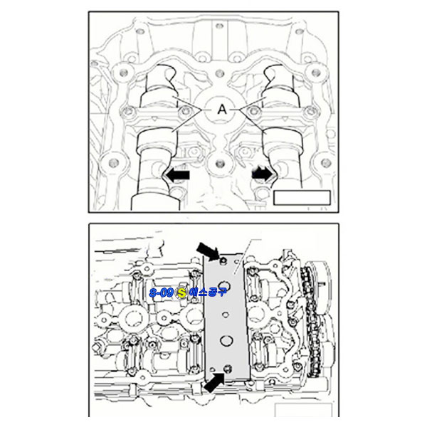 VW AUDI 가솔린엔진캠샤프트타이밍툴 2.0 FSI