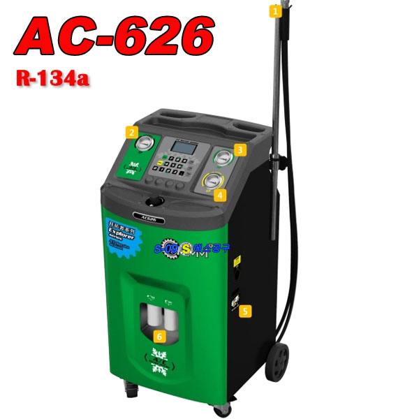 냉매 회수 충전기 냉매회수재생기 하이브리드겸용 R-134a
