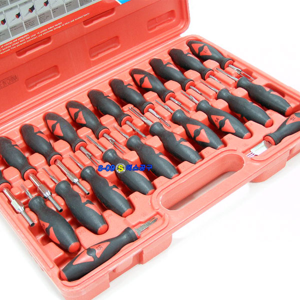 터미널탈거공구 유니버셜터미널탈거기세트 23PCS
