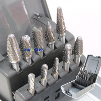 초경로타리바세트 10pcs 초경절삭기