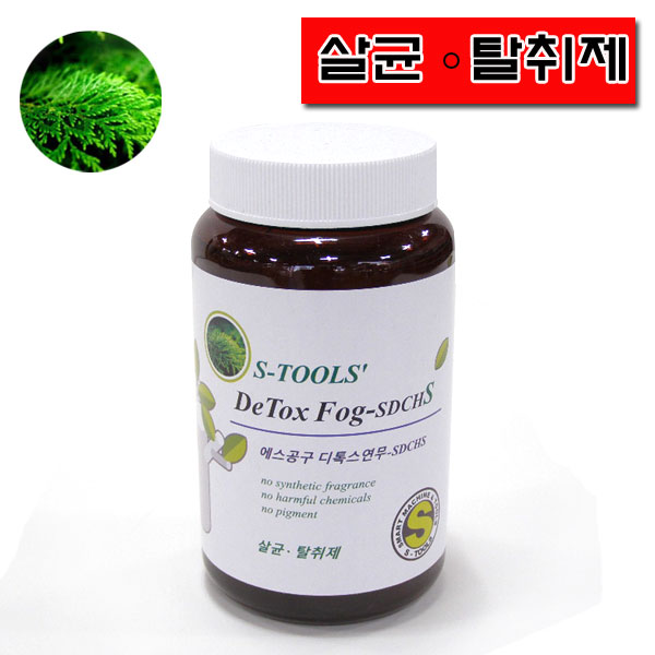 연무살균제 소독제 탈취제 포그머신 약품 6병