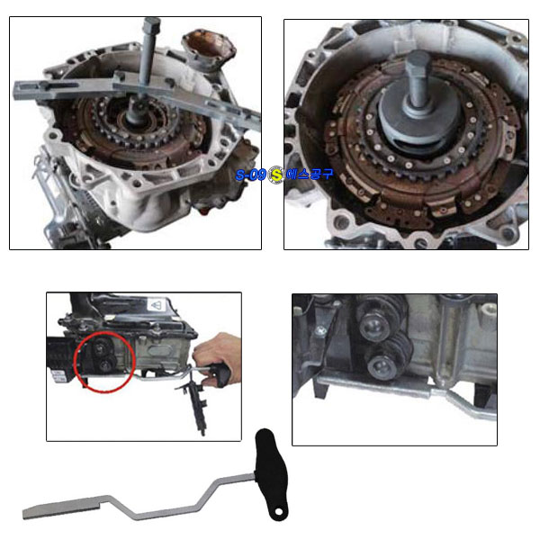 VW AUDI 7단 DSG클러치 분해 조립공구